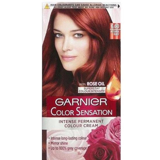 Garnier Colour Sensation Intense Permanent Colour Cream 6.60 Intense Ruby