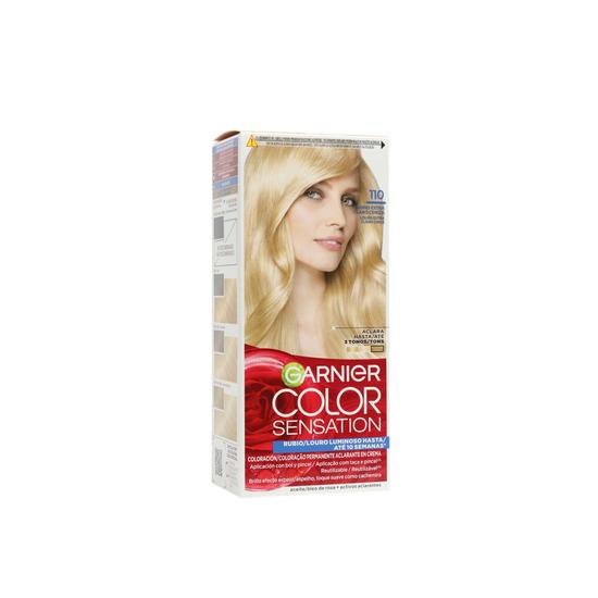 Garnier Colour Sensation Permanent Hair Dye 110 Very Light Ash Blonde
