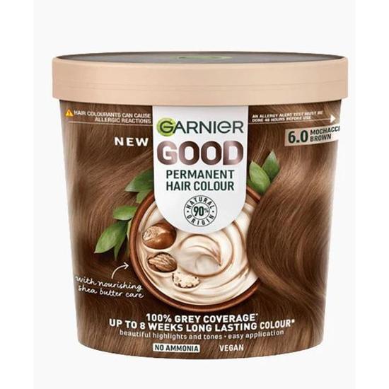 Garnier Good Permanent Hair Colour 6.0 Mochaccino Brown