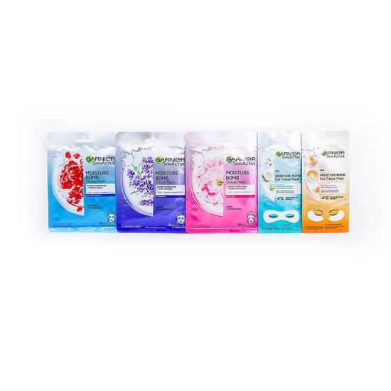 Garnier Hyaluronic Acid & Coconut Water Hydrating Replumping Eye Sheet Mask