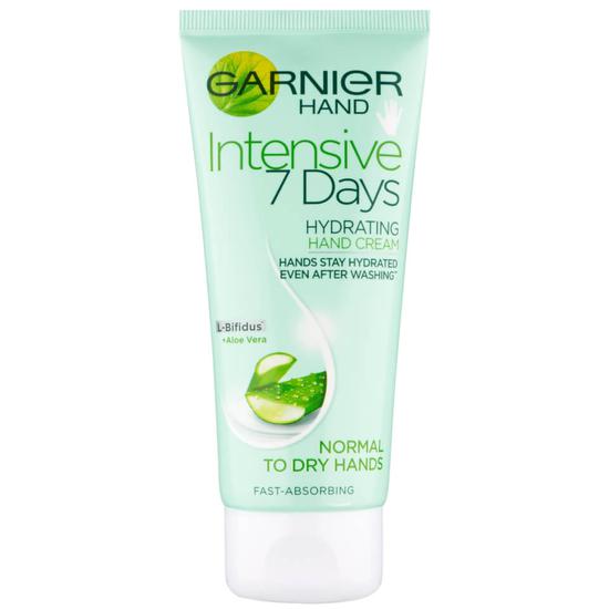 Garnier Intensive 7 Days Aloe Vera Hand Cream Normal Sensitive Skin 100ml