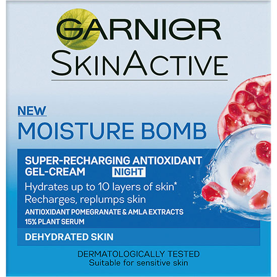 Garnier Moisture Bomb Super Recharging Night Gel Cream