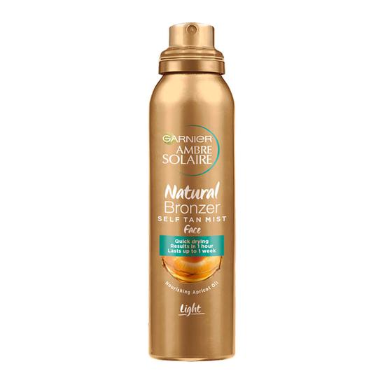 Garnier Natural Bronzer Quick Drying Light Self Tan Face Mist 75ml