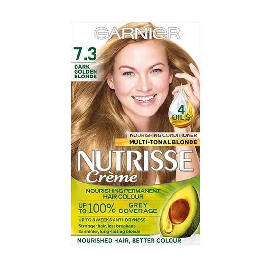 Garnier Nutrisse 7.3 Dark Golden Blonde Permanent Hair Dye