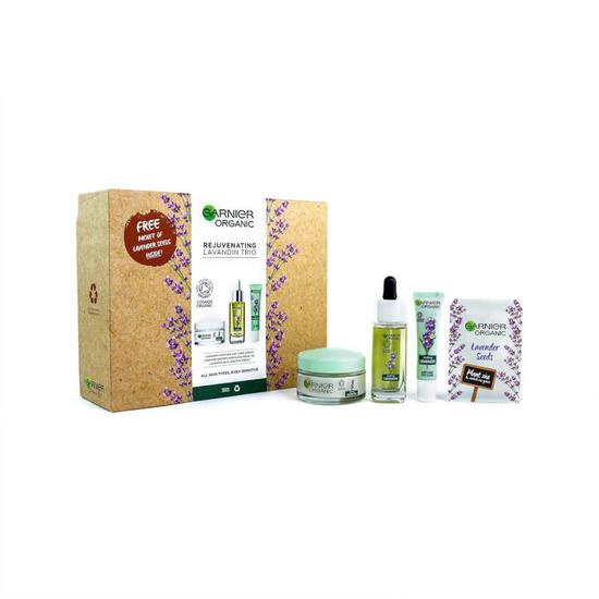 Garnier Organic Anti-Age Rejuvenating Lavandin Trio For Glowing Skin