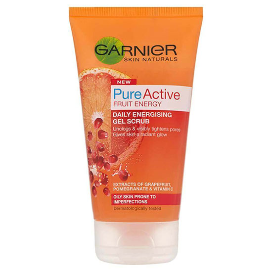 Garnier Pure Active Daily Energising Gel Scrub For Oily Skin