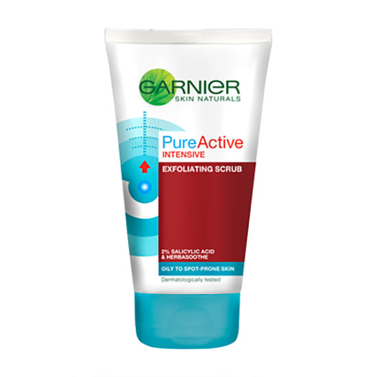 Garnier Pure Active Intensive Blackhead Exfoliating Face Scrub