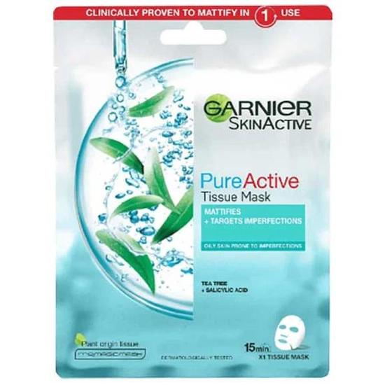 Garnier Pure Active Tea Tree Plus Salicylic Acid Tissue Mask