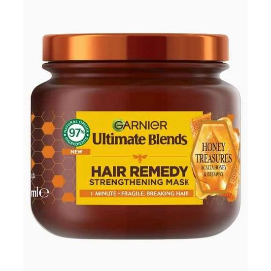 Garnier Ultimate Blends Honey Treasures Hair Remedy Strengthening Mask