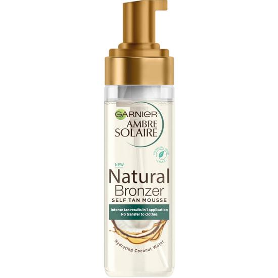 Garnier Vegan Natural Bronzer Intense Clear Self Tan Mousse 200ml