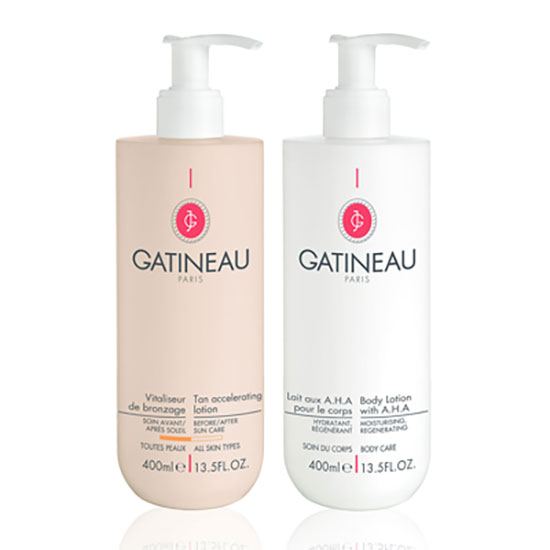 Gatineau Tan Accelerator & AHA Body Lotion Duo