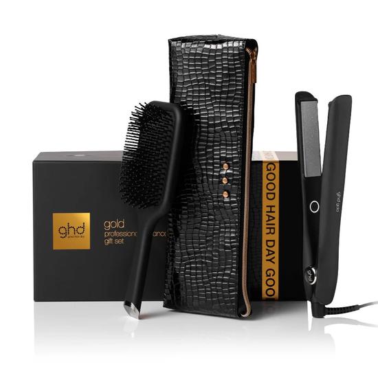 ghd Gold Hair Straightener Christmas Gift Set