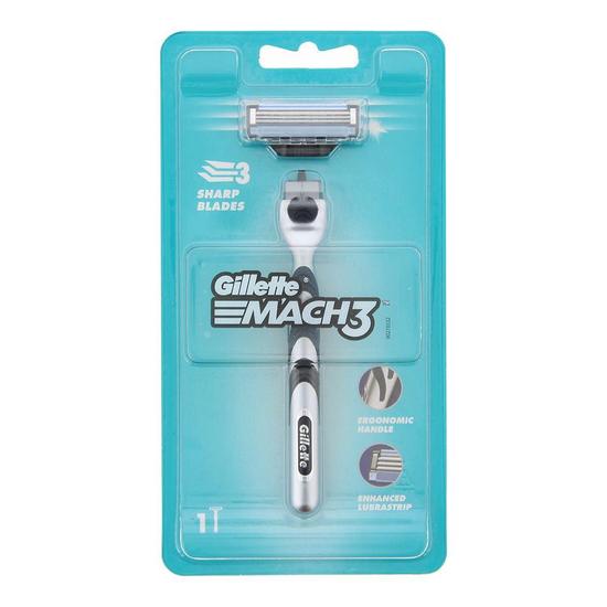 Gillette Mach 3 Fresh Manual Shaving Razor 1PC