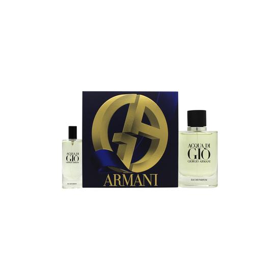 Giorgio Armani Acqua Di Gio Eau De Parfum Gift Set 75ml Eau De Parfum + 15ml Eau De Parfum