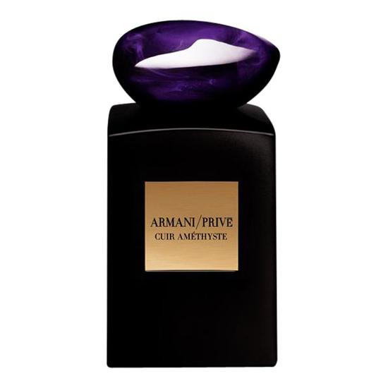 giorgio armani prive cuir noir