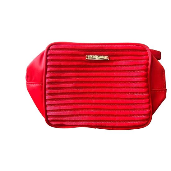 Giorgio Armani Red Makeup Bag Purse