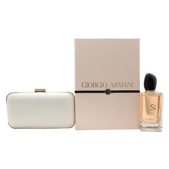 Giorgio Armani Si Gift Set 50ml Eau De Parfum + 10ml Eau De Parfum