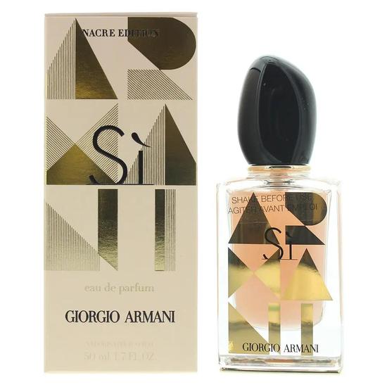 Giorgio Armani Si Nacre Edition Eau De Parfum Women s Perfume 50ml