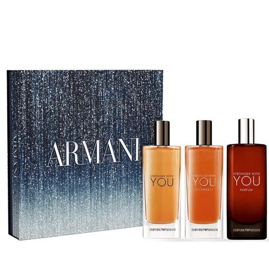 Giorgio Armani Stronger With You Trio Gift Set