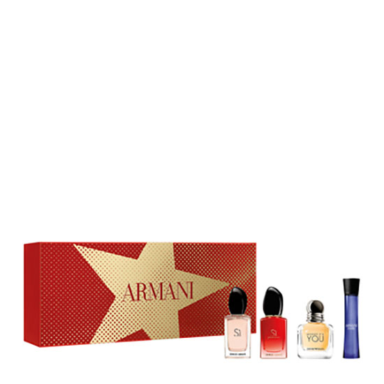 armani miniatures gift set