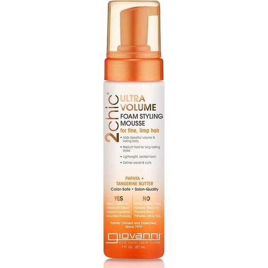 Giovanni 2 Chic Ultra Volume Foam Styling Mousse 207ml