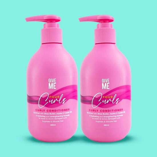 Give Me 2x Four Curls Moisturising Shea Butter Conditioner