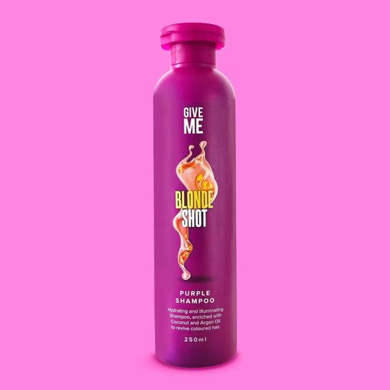 Give Me Blonde Shot Blonde Enhancing Toning Purple Shampoo