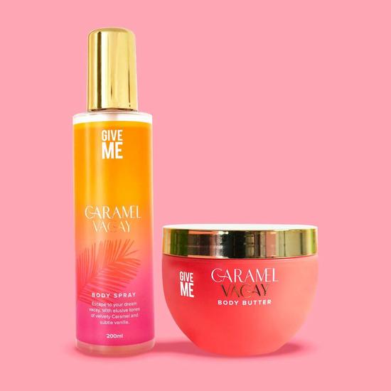 Give Me Caramel Vacay Body Duo