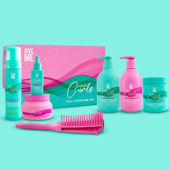 Give Me Four Curls Full Hair Care Set