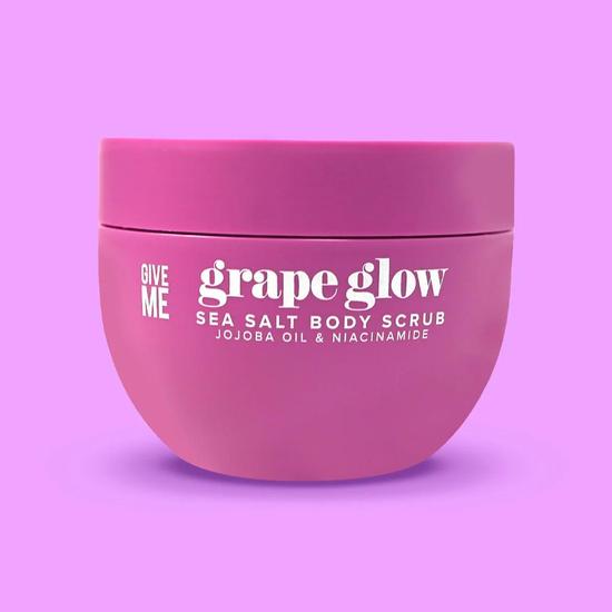 Give Me Grape Glow Sea Salt Body Scrub