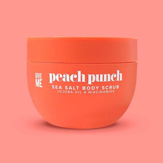 Give Me Peach Punch Sea Salt Body Scrub