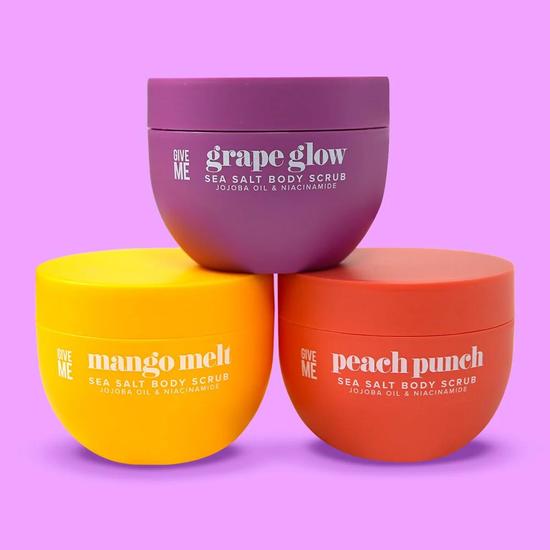 Give Me The Body Scrub Trio 3 x 100ml