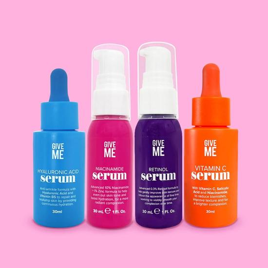 Give Me The Essential Four Face Serums