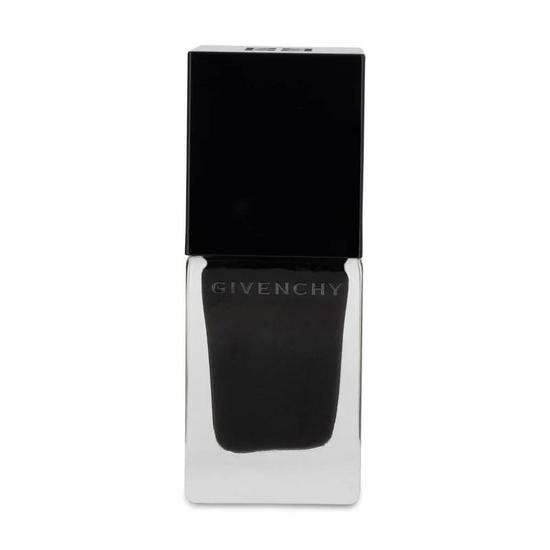 GIVENCHY Le Vernis Nail Lacquer 04 Noir Interdit Black Nail Polish