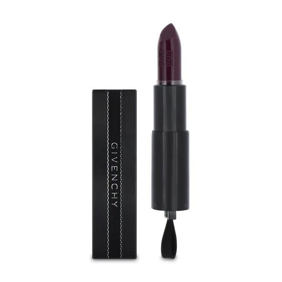 GIVENCHY Rouge Interdit Satin Lipstick Shade 7 Purple Fiction