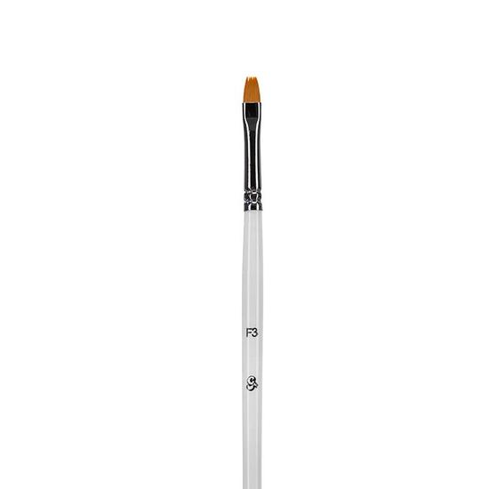 Glisten Cosmetics Flat Brush F3