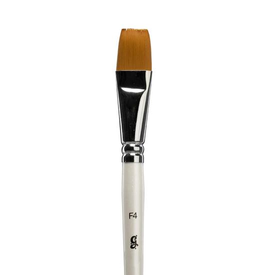 Glisten Cosmetics Flat Brush F4