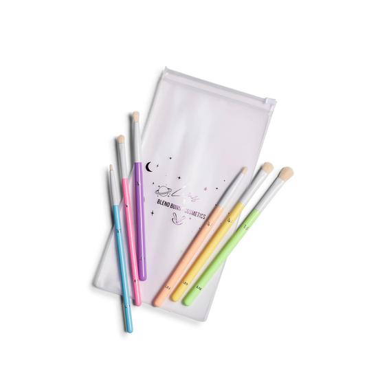 Glisten Cosmetics Lins X Blend Bunny Cosmetics Blending Brush Set