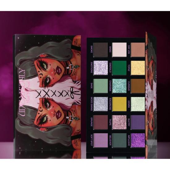 Glisten Cosmetics Not Normal Remaster Palette Unearthly Cosmetics