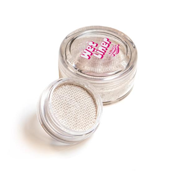Glisten Cosmetics Platinum Metallic Light Silver Wet Liner Eyeliner Small - 3g