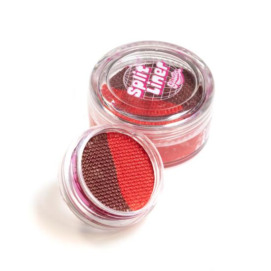 Glisten Cosmetics Red Velvet Red Split Liner Eyeliner Small - 3g