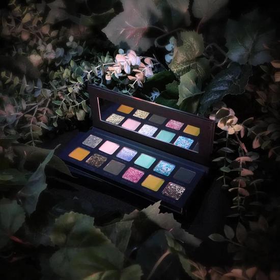 Glisten Cosmetics Shadowsculpt Ghoul Garden Palette Unearthly Cosmetics