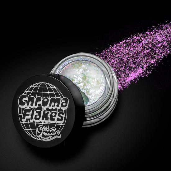 Glisten Cosmetics Snow Chroma Flakes