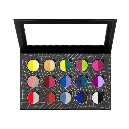 Glisten Cosmetics Split Liner 15 Pan Palette