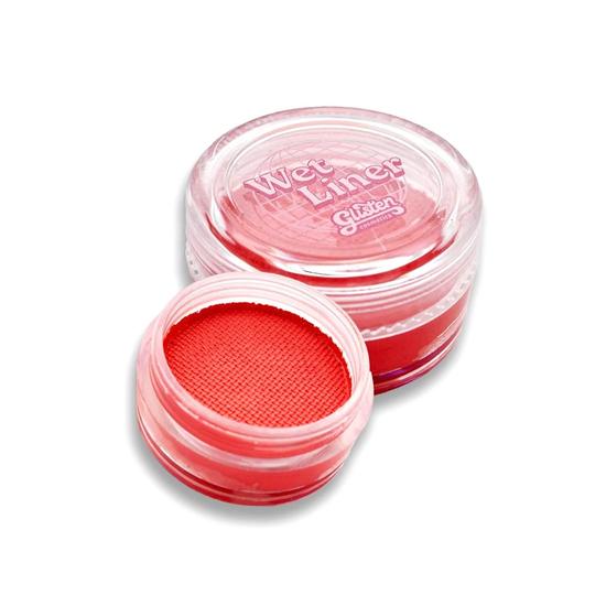 Glisten Cosmetics Temptress Coral Pink Matte Wet Liner Eyeliner Small - 3g