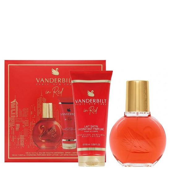 Gloria Vanderbilt In Red Eau De Parfum Gift Set