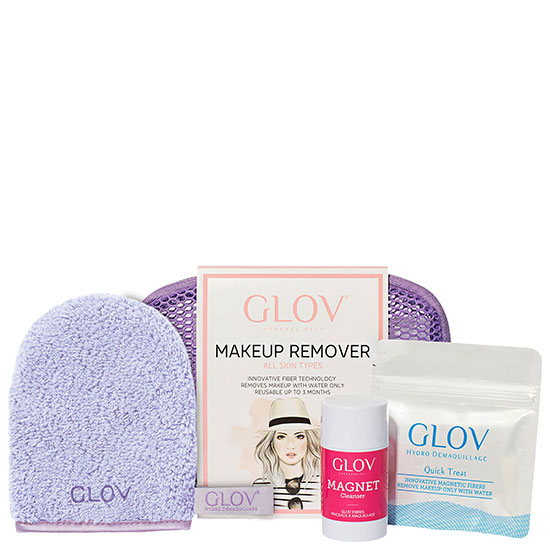 GLOV Hydro Cleanser Travel Set Purple