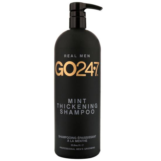 GO24.7 Cleanse & Condition Mint Thickening Shampoo 1000ml