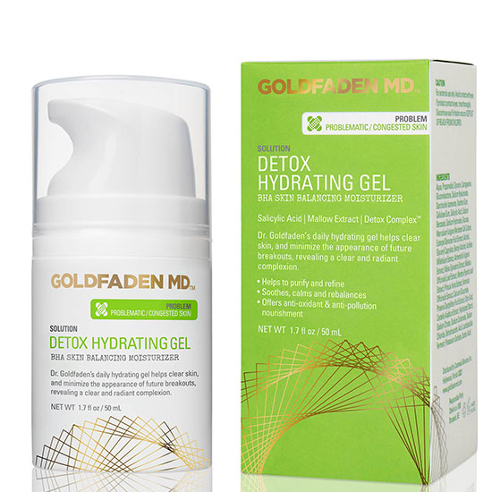 Goldfaden MD Detox Hydrating Gel BHA Skin Balancing Moisturiser