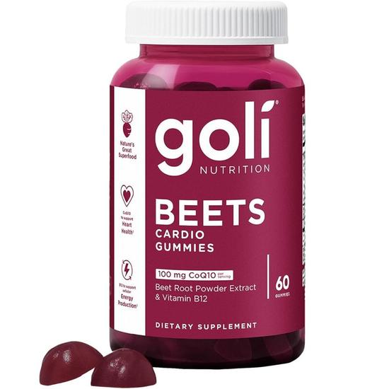 Goli Nutrition Beets Cardio Gummies 60 Gummies